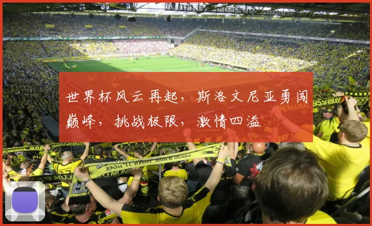 世界杯风云再起，斯洛文尼亚勇闯巅峰，挑战极限，激情四溢